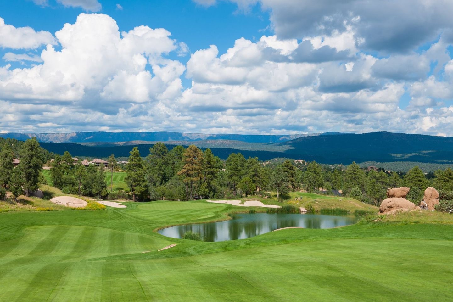 Scenic view of The Rim Golf Club in Payson