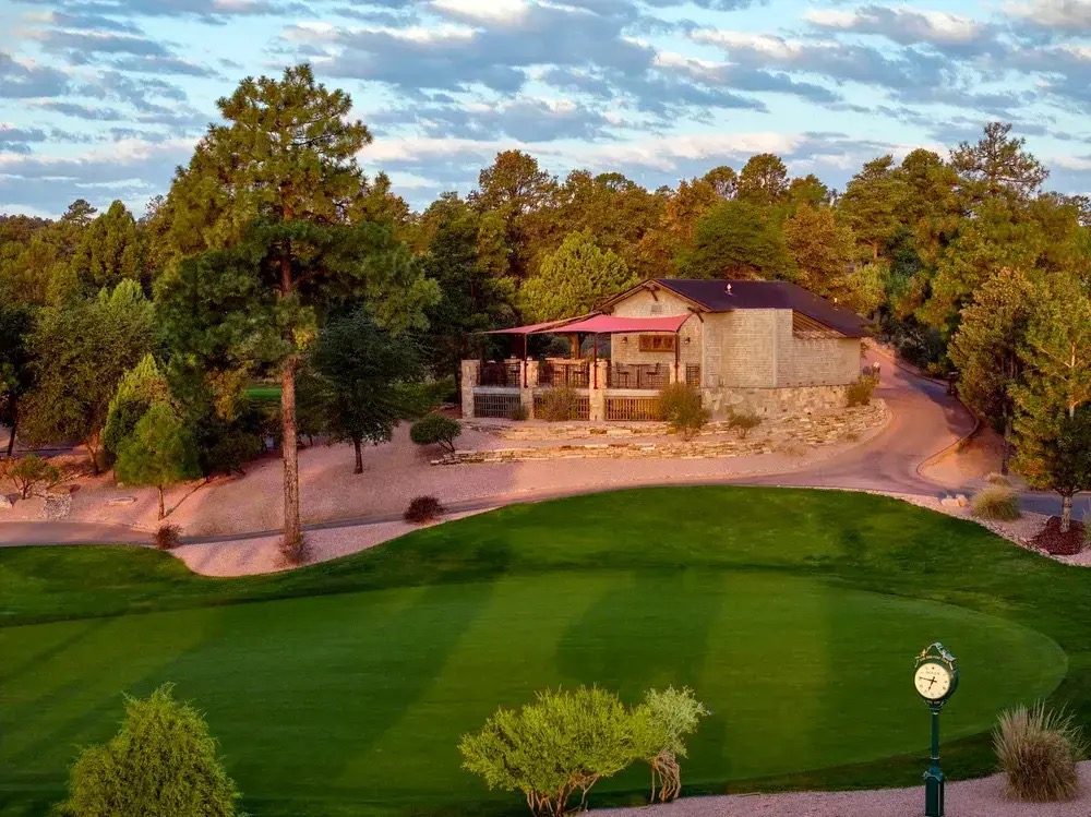 A view across The Rim Golf Club course